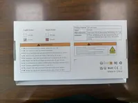 3D LED Годинник настінний/настільний EDUP HOME (9.7 дюймів), Пульт ДК, Будильник — фото 8