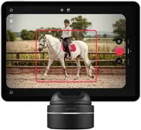 Смарт-штатив Pivo Equestrian Max (Авто-стеження AI), 360°, Для кінного спорту, Чорний — фото 3