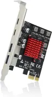 ELUTENG 4 Ports USB 3.2 Gen 1 PCIE Expansion Card(2 USB-A, 2 Type-C Ports), 5Gbps Superspeed PCIE Card for Desktop PC, Support Windows 11/10/8/7/XP — фото 2