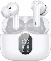 Беспроводные наушники Bluetooth (TWS), Hi-Fi стерео, Для iPhone/Android, Белые — фото 10