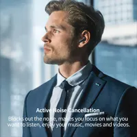 Беспроводные наушники Bluetooth (TWS), Hi-Fi стерео, Для iPhone/Android, Белые — фото 3