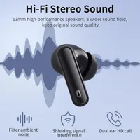 Беспроводные наушники Bluetooth (TWS), Hi-Fi стерео, Для iPhone/Android, Белые — фото 7