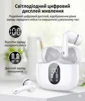 Wireless Earbuds Bluetooth Headphones Earbuds Hi-Fi Stereo Ear Buds On-Ear Headphones with Charging Cable Earphones for PC iPhone Android, Music Game — фото 9