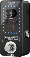 LEKATO Looper Effect Pedal - 9 Loop Pedal Tuner Function with USB Cable for Electric Guitar and Bass Guitar Loop Machine — фото 8