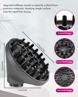 Насадка-дифузор для Dyson Airwrap (HS01/HS05), Перетворює стайлер на фен, Магнітна — фото 6