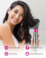 Upgraded Diffuser for Dyson Airwrap Styler, Hair Dryer Diffuser Nozzle Attachment for Dyson for Airwrap HS05 HS03 HS01 — фото 2