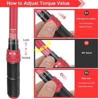 Динамометричний ключ 3/8" ATsafepro (5-60 Нм), Клацаючий, Для вело/мото — фото 6