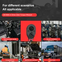 Динамометричний ключ 3/8" ATsafepro (5-60 Нм), Клацаючий, Для вело/мото — фото 7