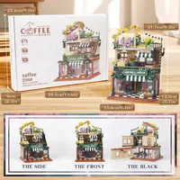 Конструктор "Уютная Кофейня" (1470 деталей), Мини-блоки (Mini Blocks), Декор — фото 6