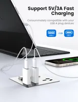 Адаптер-переходник USB (папа) на USB-C (мама), MOSWAG 2 шт, Для iPhone 15/16 — фото 7