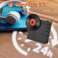Дитяча Bluetooth колонка "Ретро" (Вініловий програвач), Платівка, що крутиться — фото 2