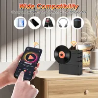 Дитяча Bluetooth колонка "Ретро" (Вініловий програвач), Платівка, що крутиться — фото 8