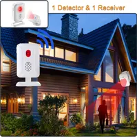 Wireless PIR Motion Sensor Detector Home Store Welcome Buzzer Security Alarm Chime for Business Mailbox Front Door Entry Alert (2 Sensor & 1 Doorbell) — фото 7