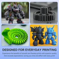 JAYO PLA 1.75мм, высокоточная нить для 3D-принтера FDM, аккуратная намотка, сине-серый, 1.1 кг — фото 8