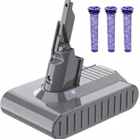 Акумулятор для Dyson V7 (SV11) Посилений 6000mAh, + Передфільтр — фото 7