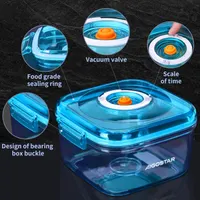 Набір вакуумних контейнерів для їжі Aigostar (2 шт + Насос), Герметичні — фото 7