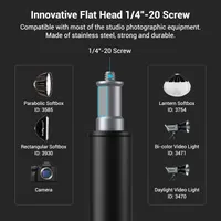 Студійна стійка для світла SMALLRIG RA-S280A (280 см, Алюміній, Air-Cushioned) — фото 2