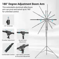 Студійна стійка для світла SMALLRIG RA-S280A (280 см, Алюміній, Air-Cushioned) — фото 4
