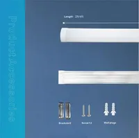Набір лінійних LED світильників BrightFly 120 см (2 шт), 32W, 6500K Холодний білий — фото 3