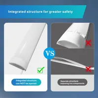 Набор линейных LED светильников BrightFly 120 см (2 шт), 32W, 6500K Холодный белый — фото 5