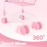 Детский игровой набор deAO на колесиках (Игровая тележка с аксессуарами)