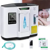 DEDAKJ Oxygen Machine, 1-7l / Min Oxygen Machine, Accumulated Time Adjustment for Home and Travel, Time Control/Wireless Remote Control（1A） — фото 3