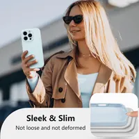 Силиконовый чехол (Liquid Silicone) для iPhone 15 Pro Max, Защита камер, Baby Blue — фото 6