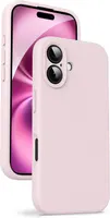 Силиконовый чехол Supdeal (4 слоя) для iPhone 16 (6.1"), Защита камер, Розовый