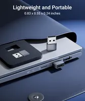 Адаптер-перехідник USB на Type-C Syntech (Набір 3 шт), Алюміній, Для CarPlay/iPhone — фото 7