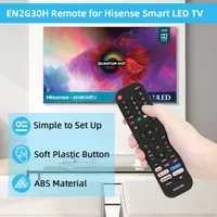 Универсальный пульт EN2G30H для смарт-ТВ Hisense 4K UHD, Кнопки Netflix/YouTube — фото 6