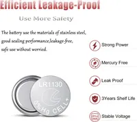 Батарейки LR1130 (AG10 / 189) 1.5V Alkaline, Набір 10 шт, Для годинників та іграшок