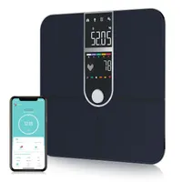 Умные весы-анализатор тела с Bluetooth Без бренду, Большой цветной экран, 17 метрик — фото 3