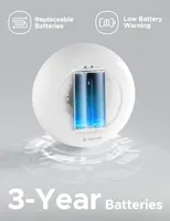 X-Sense Smart Wi-Fi Water Leak Detector, Water Sensor Requires Base Station SBS50, Accessory for SWS54 Water Sensor Kit, SWS51, 3 Pack — фото 2