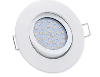 Точечный встраиваемый светильник Lumare LED 4W (Диммируемый, IP44, 2700K), Круглый