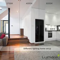 Точковий вбудований світильник Lumare LED 4W (Димерований, IP44, 2700K), Круглий — фото 6