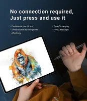Універсальний активний стилус Pengreen для iOS/Android/Windows (iPad, iPhone, планшети), Темний — фото 5