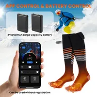 Акумуляторні шкарпетки з підігрівом LAMA (6000mAh, 4 режими, Керування з APP), Чоловічі/Жіночі — фото 2