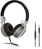 Headsets for TV Fonestar TVPHONES-62 20-20000HZ Power 100 MW Cable 5 m Speaker 40 mm Jack 3.5 mm Black/Silver — фото 2