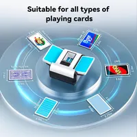 S1 Automatic Card Shuffler with 2000mAh Rechargeable Built-in Battery, 2 Deck Ultra Quiet Shuffling Machine — фото 6