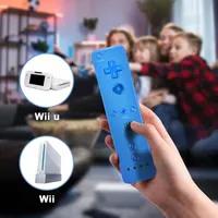 Набір контролерів AUFGLO для Nintendo Wii / Wii U (Remote + Nunchuck), Червоно-синій — фото 5