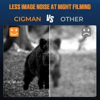 Бінокль нічного бачення CIGMAN з 3-дюймовим HD дисплеєм, Дальність 400м, ІЧ-підсвічування, 5000mAh — фото 6