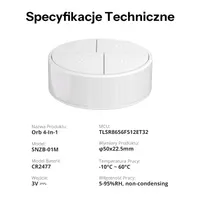 Розумна кнопка SONOFF Orb Zigbee SNZB-01M 4 в 1 сценарії розумного дому бездротова — фото 2