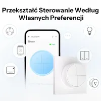 Умная кнопка SONOFF Orb Zigbee SNZB-01M 4 в 1 сценарии умного дома беспроводная — фото 5