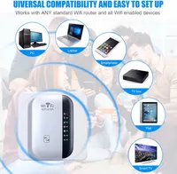 Репітер Wi-Fi HAFSI 300Mbps 2.4GHz підсилювач сигналу Ethernet порт WPS точка доступу для дому квартири — фото 8