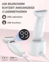 Епілятор бритва 3 в 1 IPX7 вологе і сухе гоління USB акумуляторний для догляду за тілом