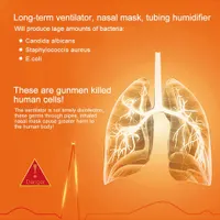 Стерилізатор для CPAP апаратів і масок озонова дезінфекція портативний очищувач — фото 9