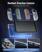 Комплект для Nintendo Switch 2 2025 чохол захисне скло насадки повний набір аксесуарів для консолі — фото 5