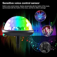 USB диско шар Ambient Light RGB светомузыка гибкий шланг для автомобиля и домашнего декора — фото 6