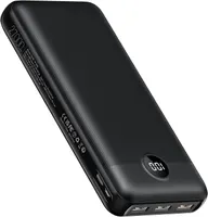 Повербанк VEGER 27000mAh 20W швидка зарядка PD QC 3.0 4 виходи потужний акумулятор — фото 2