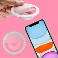 Горячая продажа 36 LED Mini портативный Selfie кольцо Flash светодиодный индикатор с Diamming хомут на мобильный — фото 3